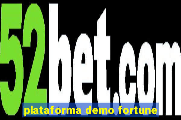 plataforma demo fortune